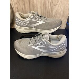 Brooks Ghost 14 Women's 7.5 B Running Shoes Gray Sneakers Athletic